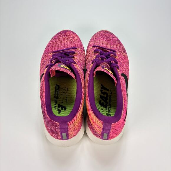 Nike LunarEpic Low Flyknit Pink Purple Running Shoes 843765-500 Women's Size 8 - Picture 6 of 10